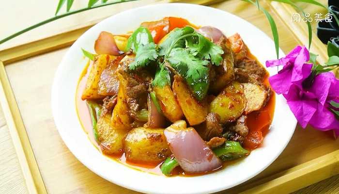 土豆牛肉干锅