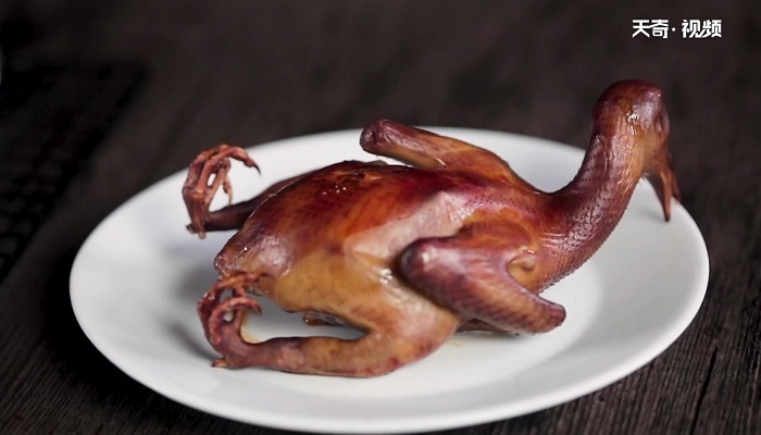 家庭版烤乳鸽做法步骤：7