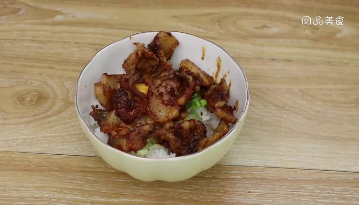 烤肉拌饭做法步骤：7