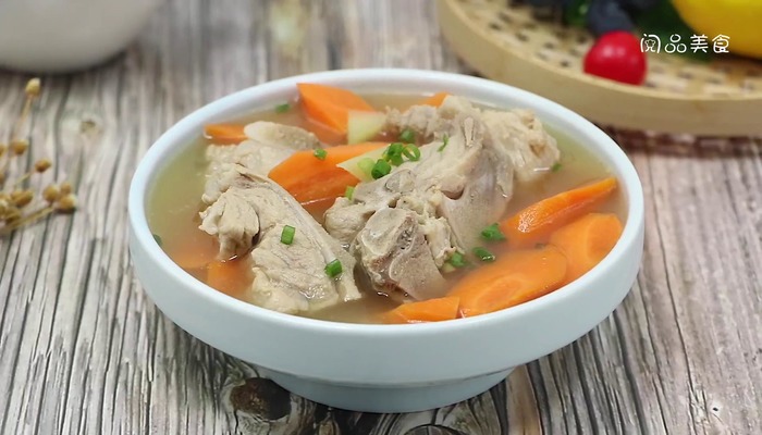 胡萝卜牛骨汤