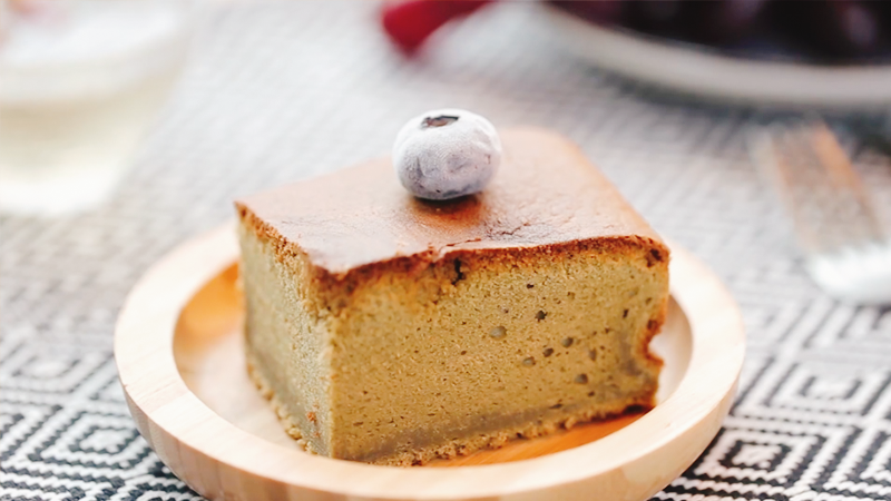 抹茶蜂蜜蛋糕做法步骤：9