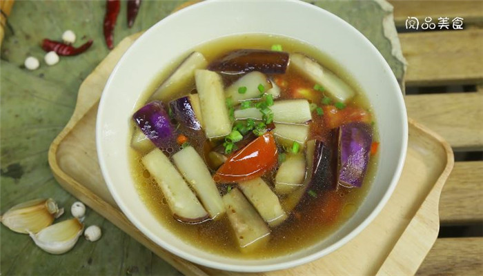 酸辣茄子汤