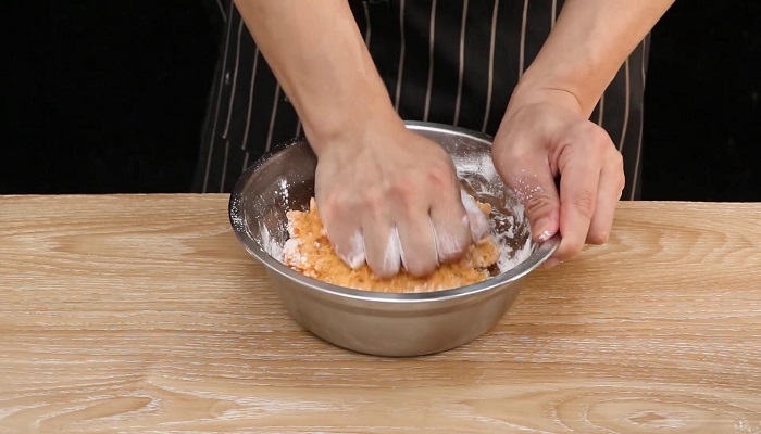 地瓜饼做法步骤：4