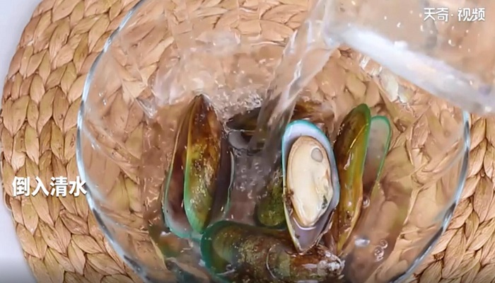 蒜蓉蒸青口做法步骤：2