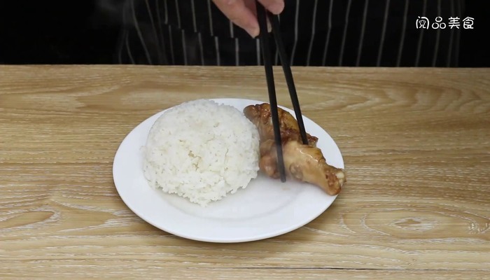照烧鸡腿饭做法步骤：6