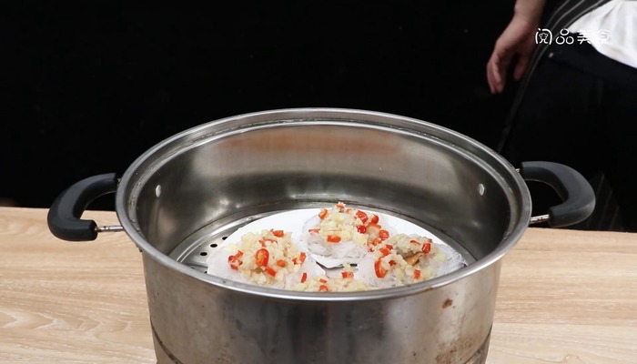 扇贝粉丝蒜蓉做法步骤：9