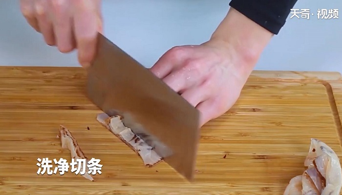 凉拌海蜇皮做法步骤：2