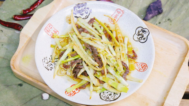牛肉炒笋