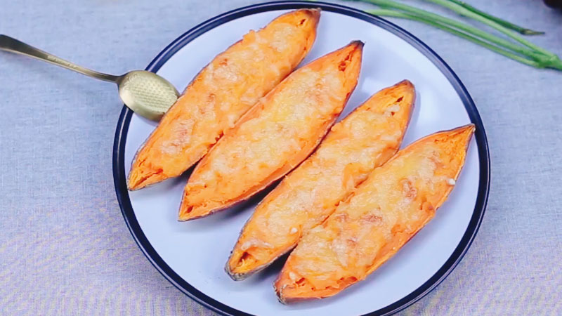 芝士红薯做法步骤：5