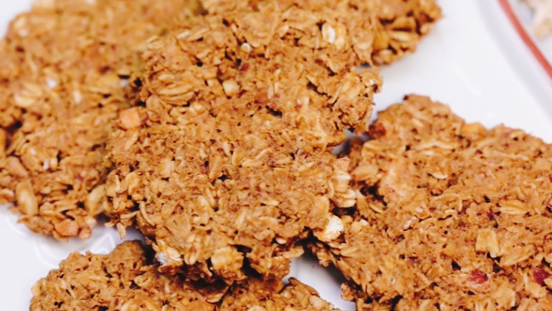 低脂无糖全麦咖啡饼做法步骤：5