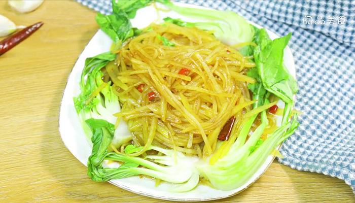 酸辣土豆丝做法步骤：7