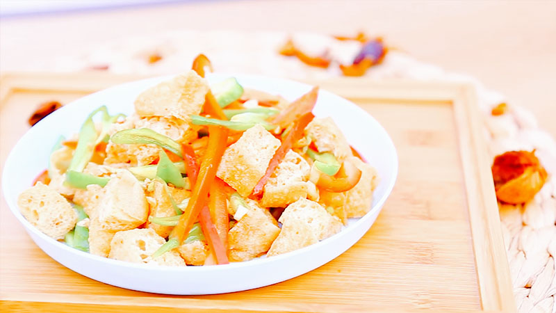 麻辣凉拌豆干串做法步骤：8