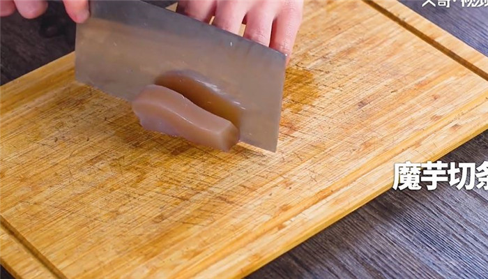 酸菜魔芋做法步骤：3