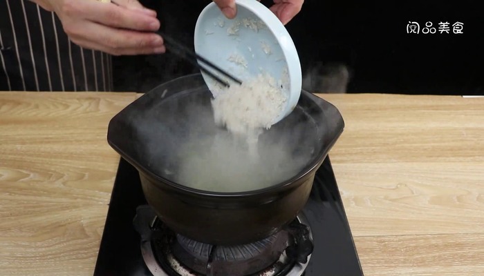 益母草粥做法步骤：6