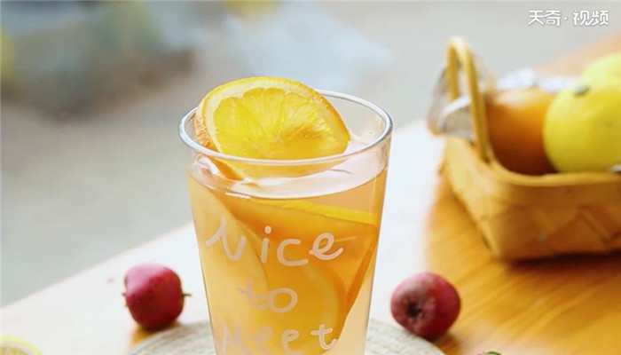 暖心果茶做法步骤：4