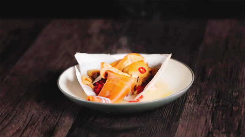 清蒸象拔蚌做法步骤：7