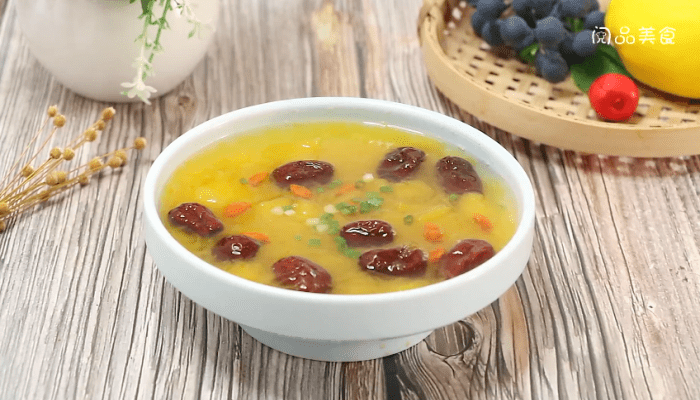 红枣南瓜汤