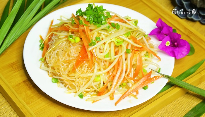 凉拌粉丝做法步骤：9