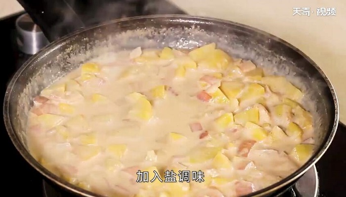 土豆浓汤做法步骤：8