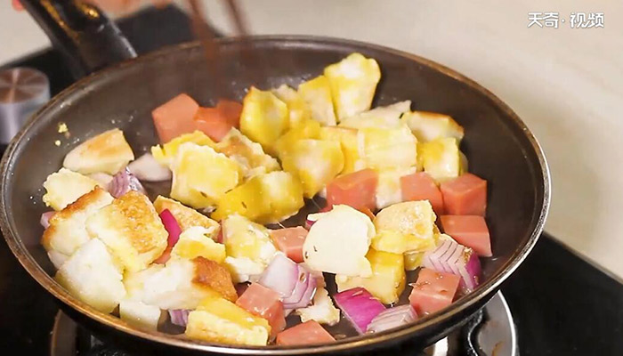 孜然金银馒头做法步骤：6