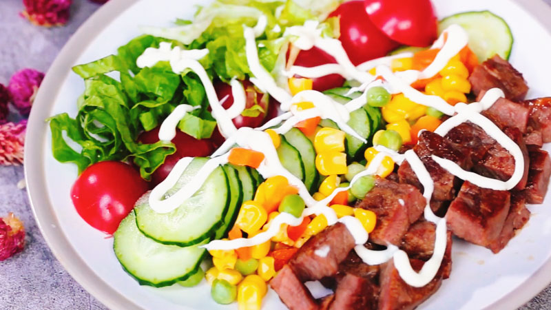 牛排沙拉
