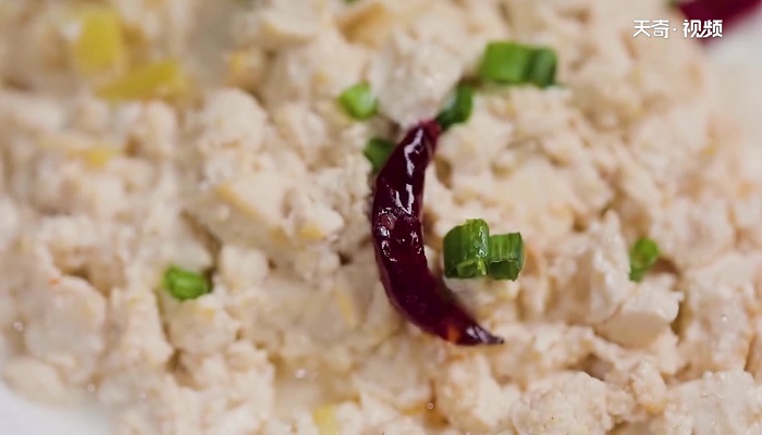 鸡刨豆腐做法步骤：9