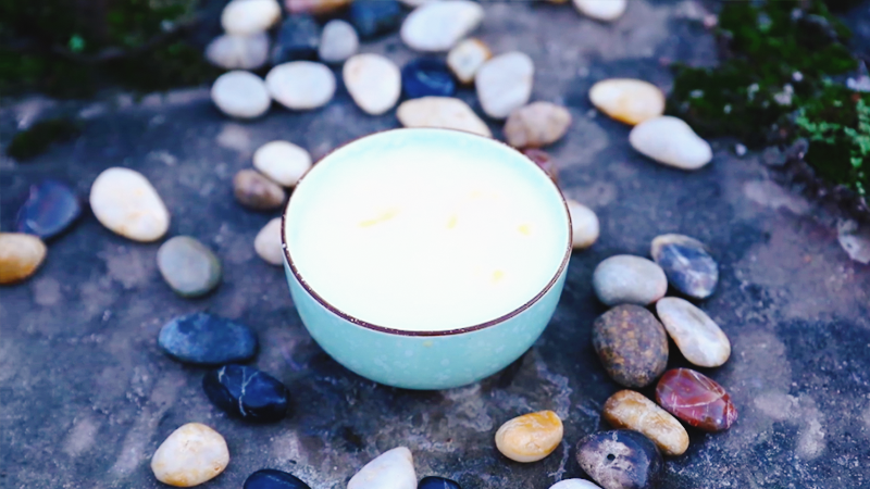 芒果布丁做法步骤：7