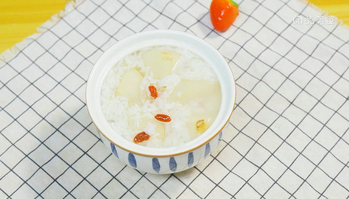 大米雪梨粥做法步骤：4