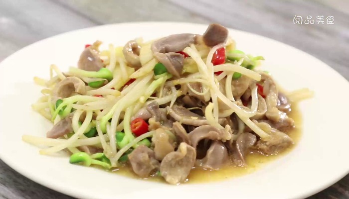 脆辣鸡胗做法步骤：11