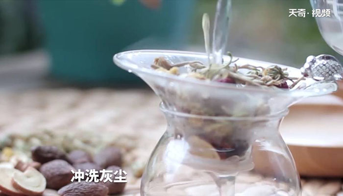 胖大海金银花茶做法步骤：2