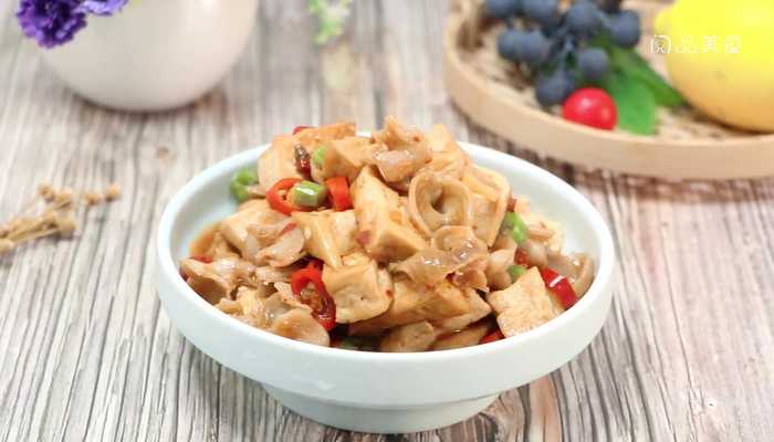鱼肚炖豆腐