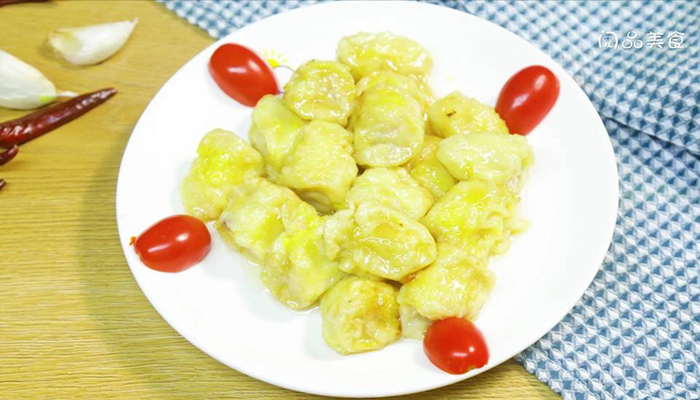 拨丝香焦做法步骤：8