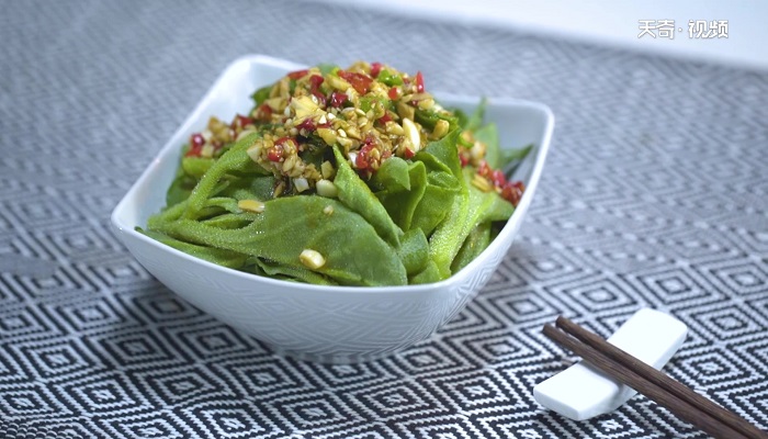 蒜蓉拌冰草