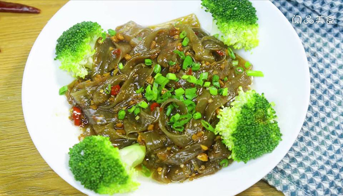 酸辣炒宽粉做法步骤：10