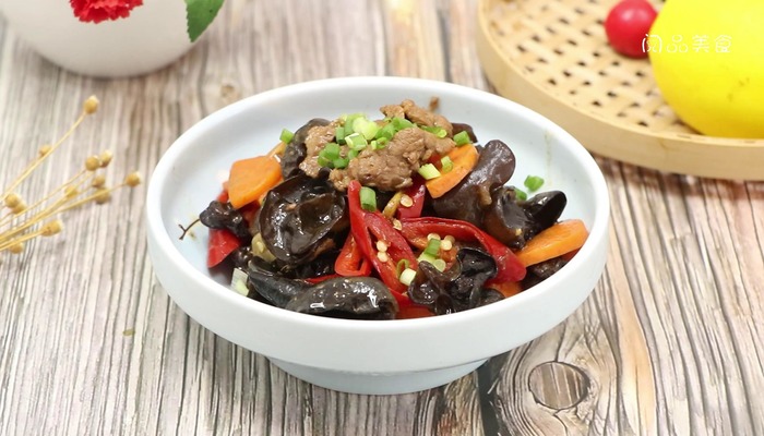 木耳牛肉片