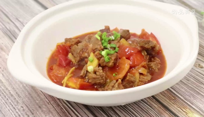 西红柿炖牛腩