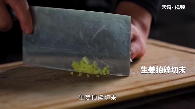 蒲菜烧肉圆做法步骤：5