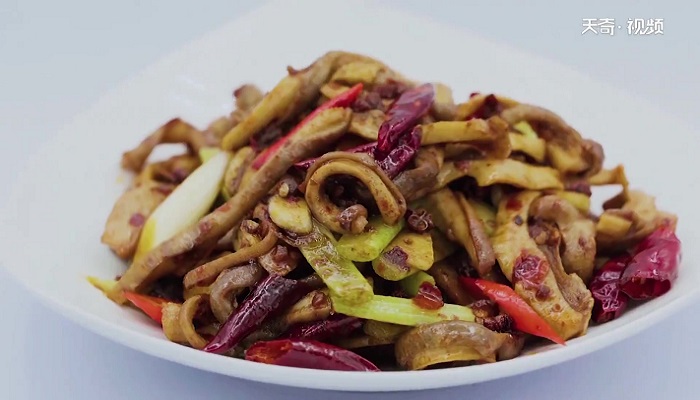 爆炒肚丝