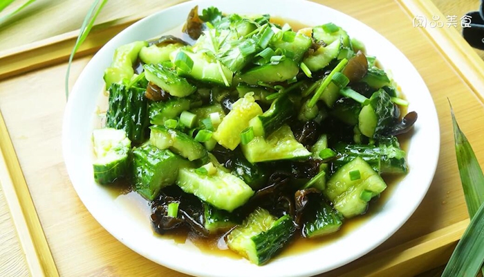 木耳拌黄瓜