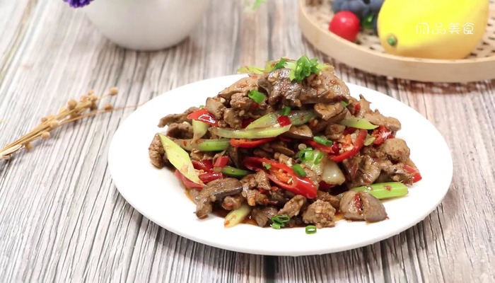 麻辣鸡肝