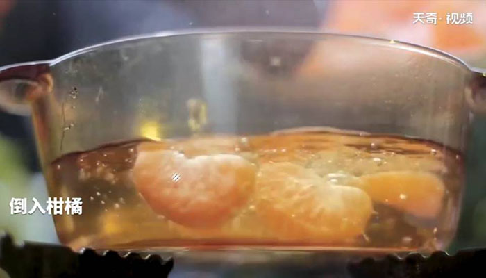 橘子罐头做法步骤：4