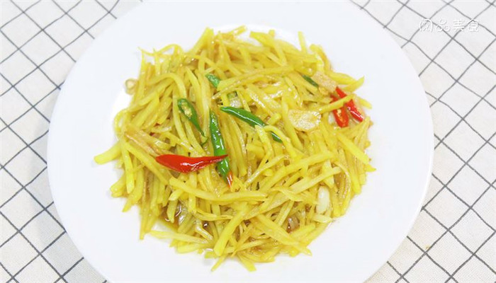 醋溜清炒土豆丝做法步骤：8