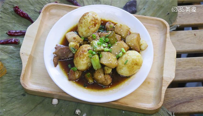 虎皮鸡蛋红烧肉