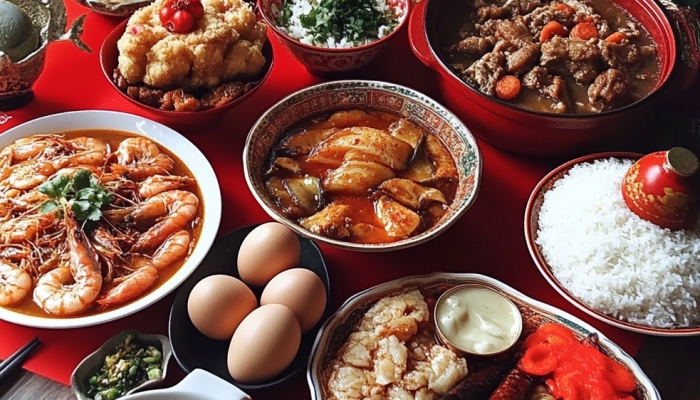 年夜饭几个菜寓意好