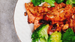 酸酸黑椒鸡胸肉