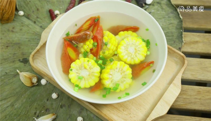 怎么做素胡萝卜汤做法步骤：5