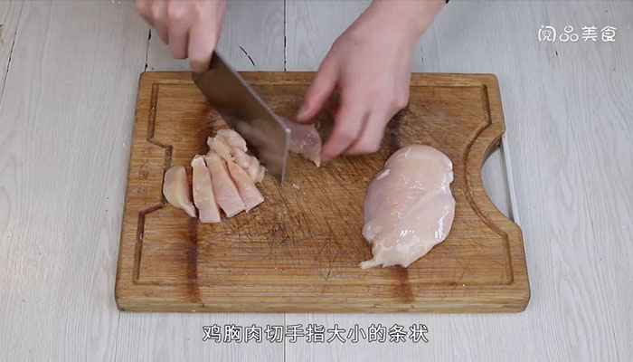 杭椒炒鸡柳做法步骤：5