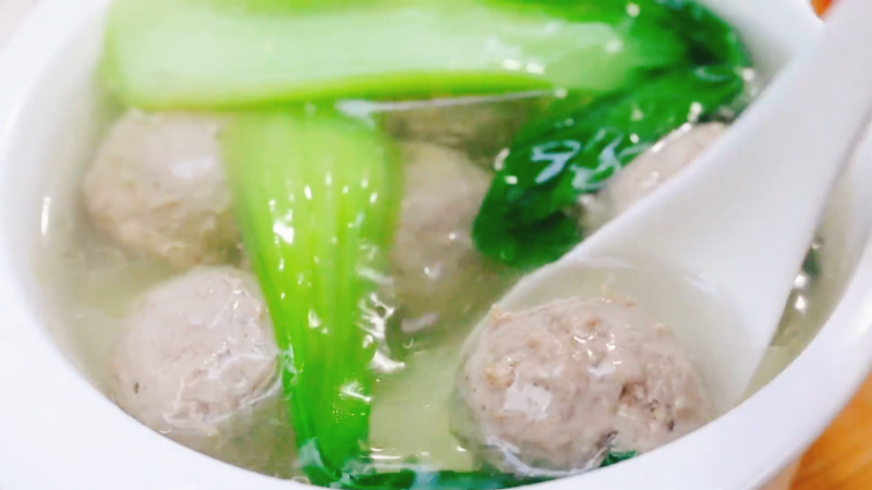 牛肉丸子汤做法步骤：7