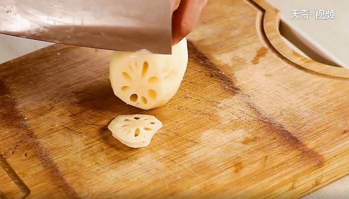 藕蒸肉圆做法步骤：3