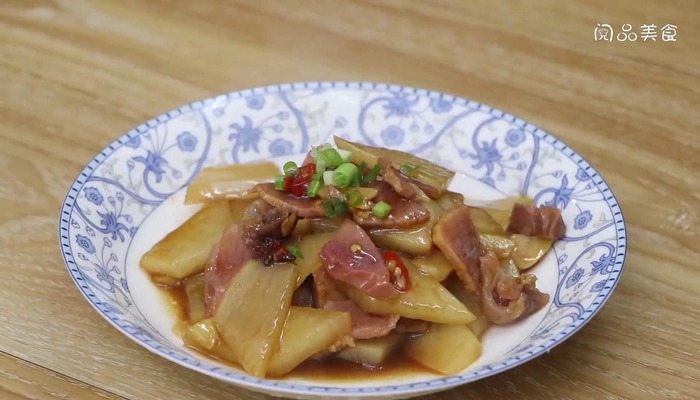 金华火腿焖萝卜